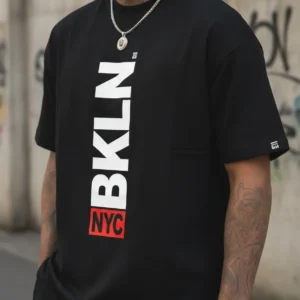 Camiseta Masculina Oversized Camisa Brooklyn Premium Over